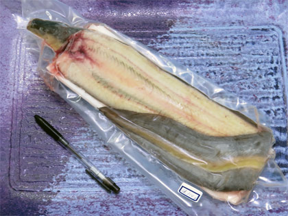 天然うなぎ1尾で314g