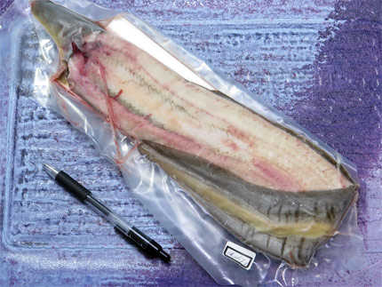 天然うなぎ1尾で267g