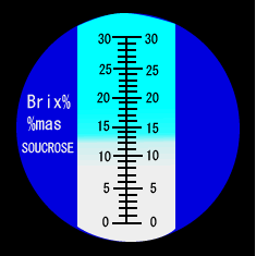 糖度計での計量